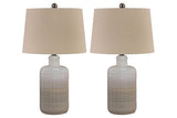 Marnina Taupe Table Lamp from Ashley - Luna Furniture