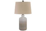 Marnina Taupe Table Lamp from Ashley - Luna Furniture