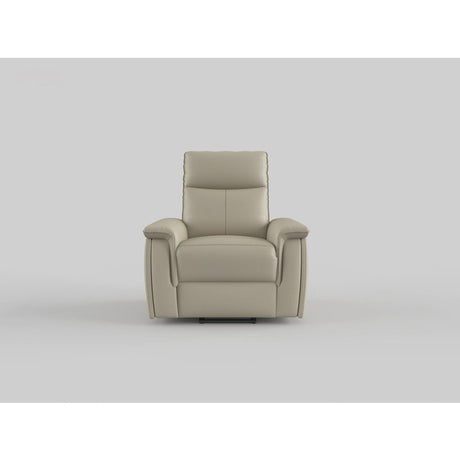 Maroni Taupe Leather Power Reclining Chair from Homelegance - Luna Furniture