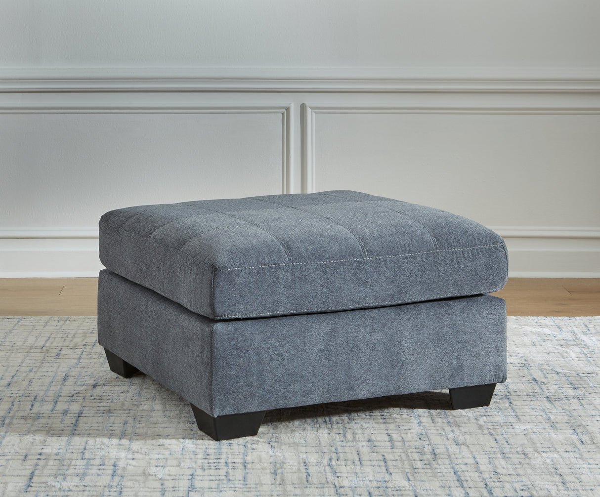 Marrelton Denim Oversized Accent Ottoman from Ashley - Luna Furniture