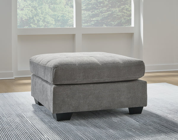 Marrelton Gray Oversized Accent Ottoman