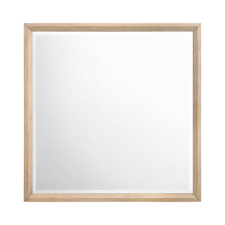 Marrin Natural Oak Mirror (Mirror Only) from Homelegance - Luna Furniture