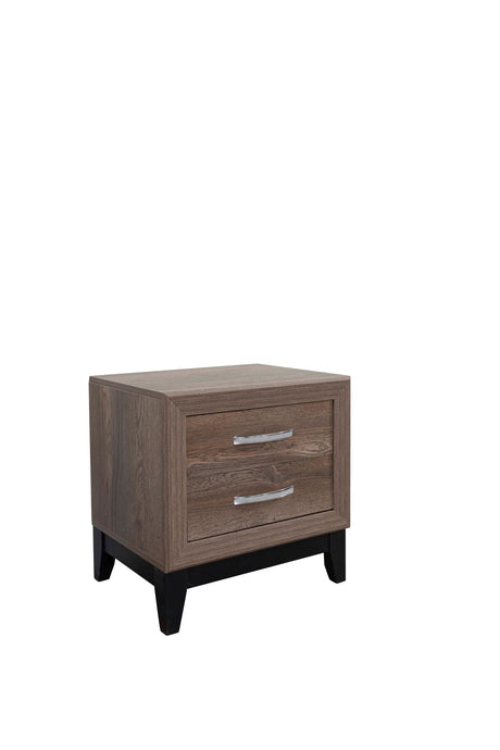 Marvel Brown Night Stand from Nova Furniture - Luna Furniture
