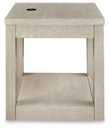 Marxhart Bisque End Table from Ashley Furniture - Luna Furniture