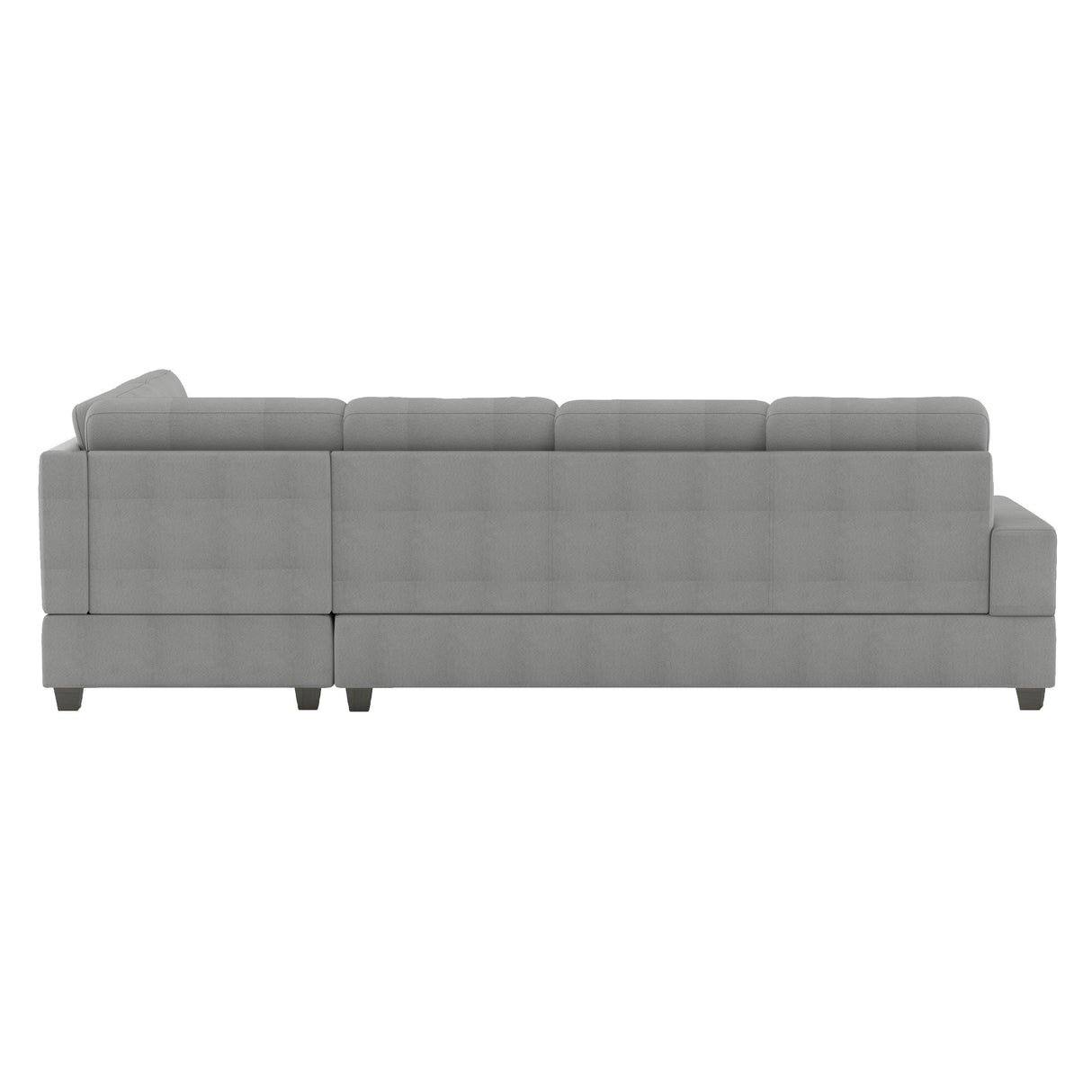 Maston Light Gray Reversible Sectional from Homelegance - Luna Furniture