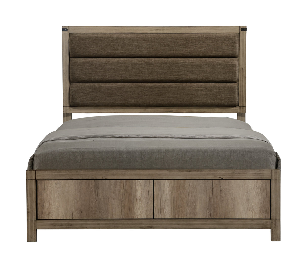 Matteo Melamine Full Upholstered Panel Bed from Crown Mark - Luna Furniture
