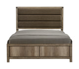 Matteo Melamine King Upholstered Panel Bed from Crown Mark - Luna Furniture