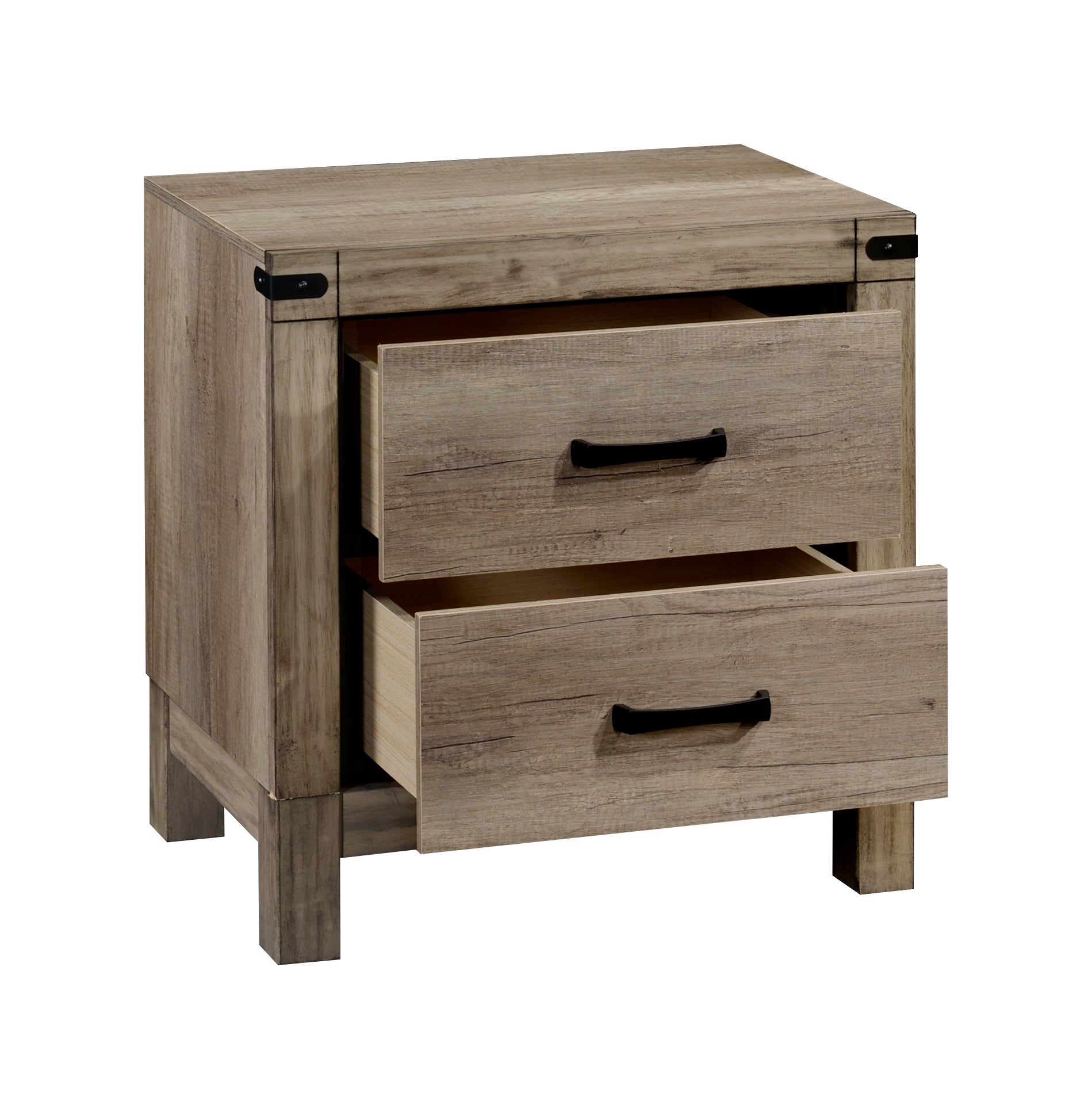Crown Mark Matteo Melamine Nightstand - Luna Furniture