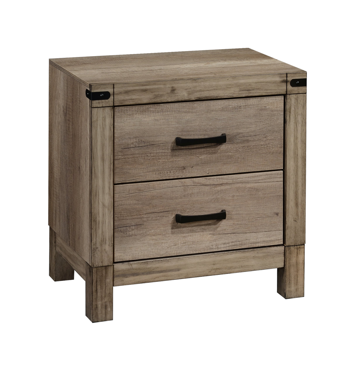Matteo Melamine Nightstand from Crown Mark - Luna Furniture