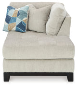Maxon Place Stone Right-Arm Facing Corner Chaise from Ashley Furniture - Luna Furniture