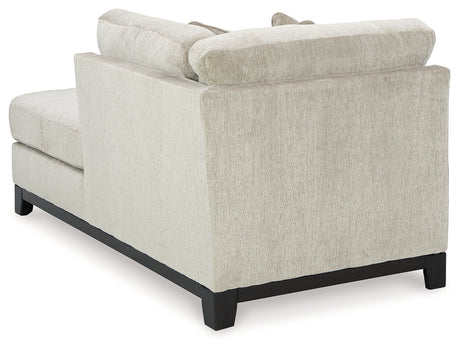 Maxon Place Stone Right-Arm Facing Corner Chaise from Ashley - Luna Furniture
