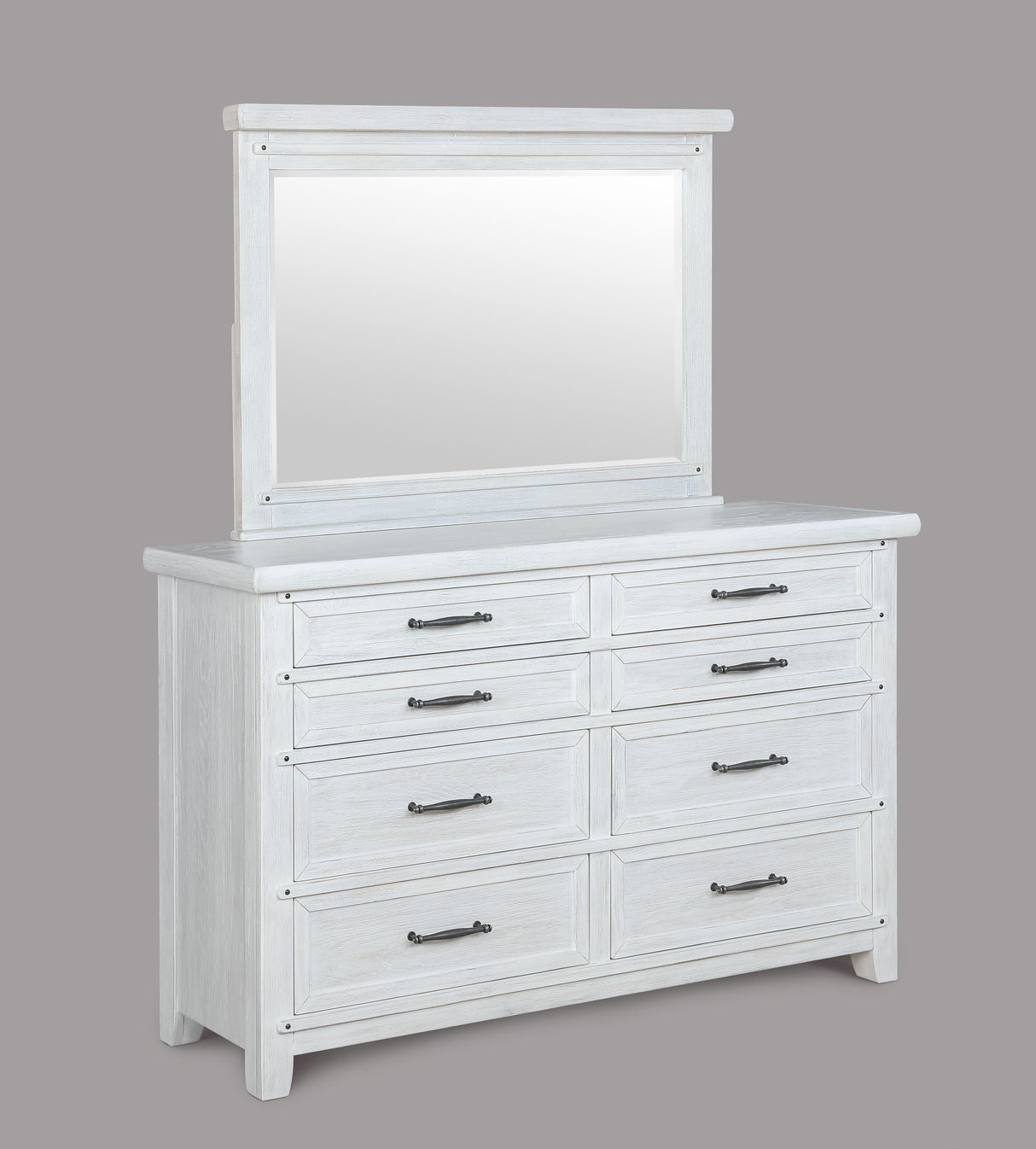 Maybelle White Bedroom Mirror (Mirror Only) from Crown Mark - Luna Furniture