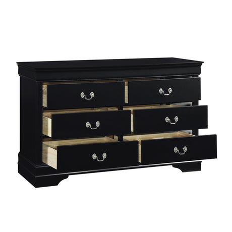 Mayville Black Sleigh Bedroom Set from Homelegance - Luna Furniture