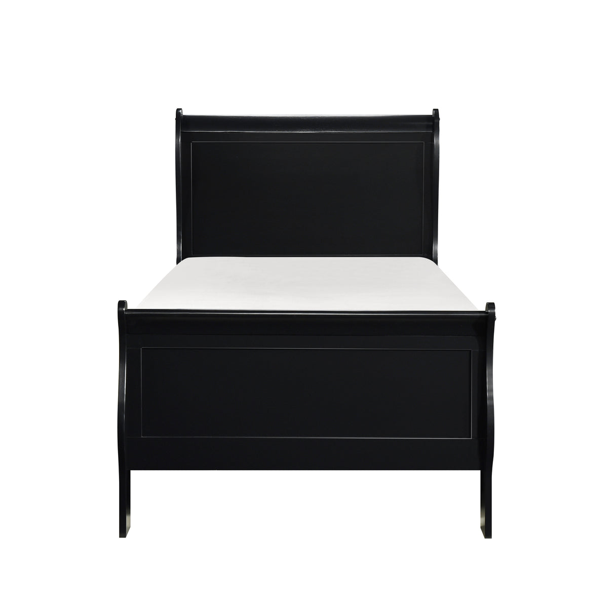 Mayville Black Sleigh Youth Bedroom Set from Homelegance - Luna Furniture