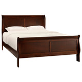 Mayville Brown Cherry Sleigh Youth Bedroom Set from Homelegance - Luna Furniture