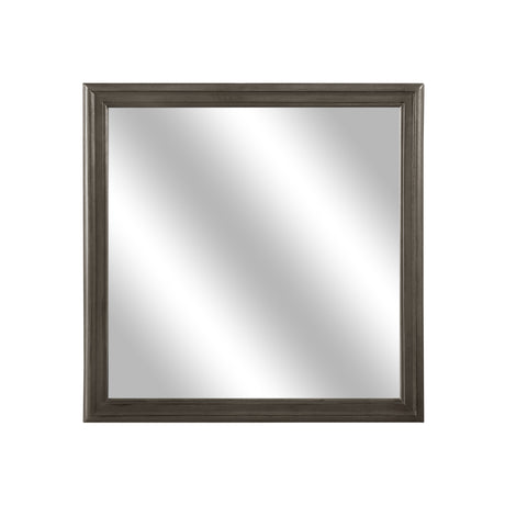 Mayville Stained Gray Mirror (Mirror Only) from Homelegance - Luna Furniture