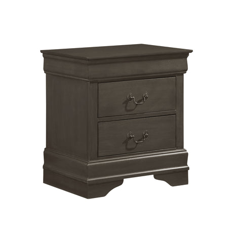 Mayville Stained Gray Sleigh Youth Bedroom Set from Homelegance - Luna Furniture