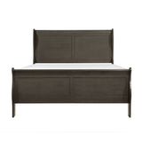 Mayville Stained Gray Twin Sleigh Bed from Homelegance - Luna Furniture
