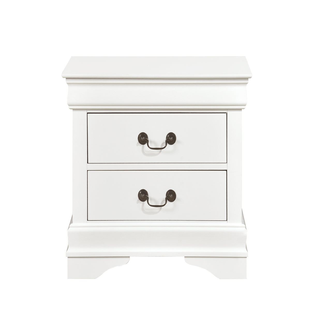 Mayville White Nightstand from Homelegance - Luna Furniture