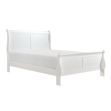 Mayville White Sleigh Bedroom Set from Homelegance - Luna Furniture