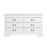 Mayville White Sleigh Bedroom Set from Homelegance - Luna Furniture