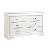 Mayville White Sleigh Bedroom Set from Homelegance - Luna Furniture