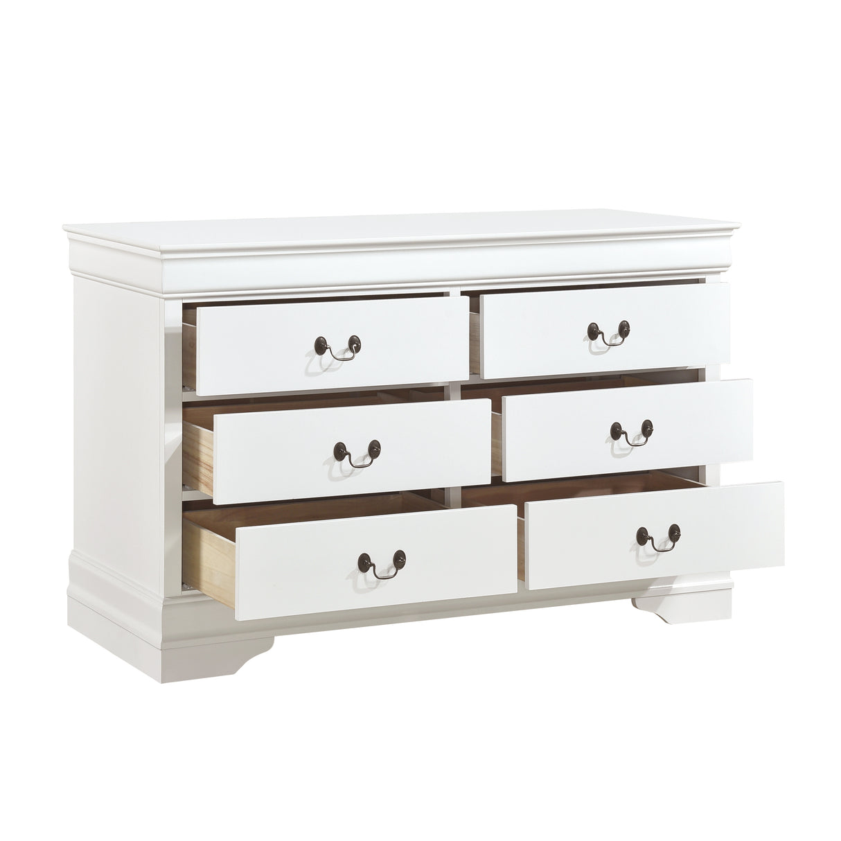 Mayville White Sleigh Bedroom Set from Homelegance - Luna Furniture