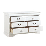 Mayville White Sleigh Bedroom Set from Homelegance - Luna Furniture