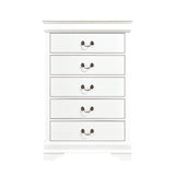 Mayville White Sleigh Bedroom Set from Homelegance - Luna Furniture