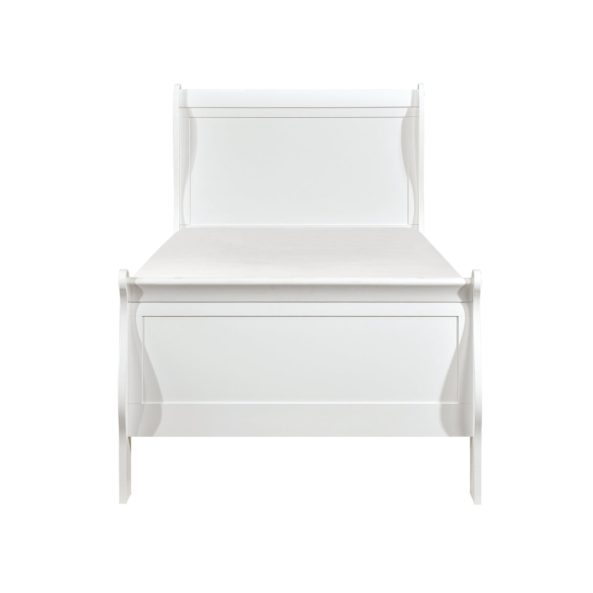 Mayville White Sleigh Youth Bedroom Set from Homelegance - Luna Furniture