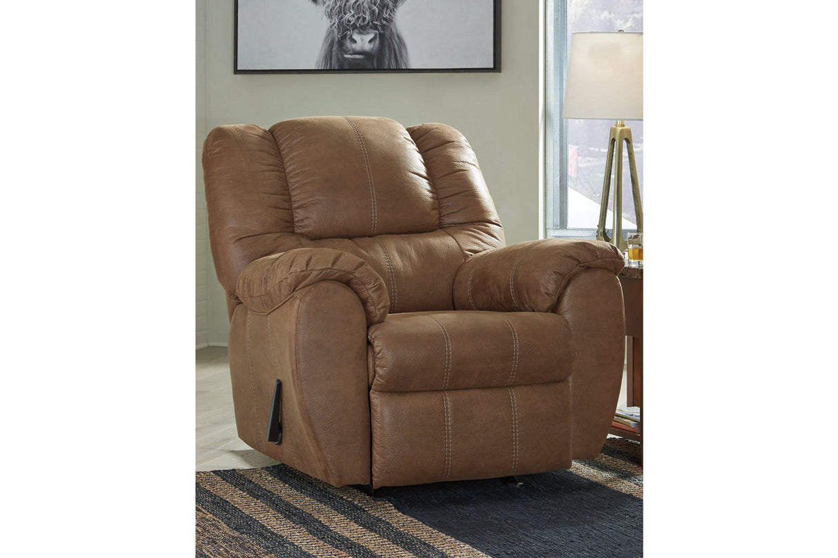 McGann Saddle Recliner from Ashley - Luna Furniture