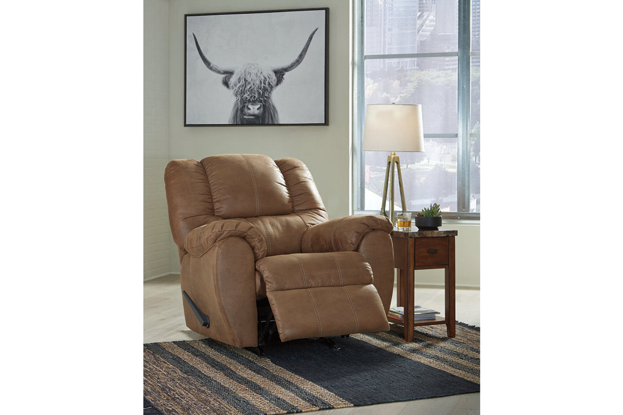 McGann Saddle Recliner from Ashley - Luna Furniture