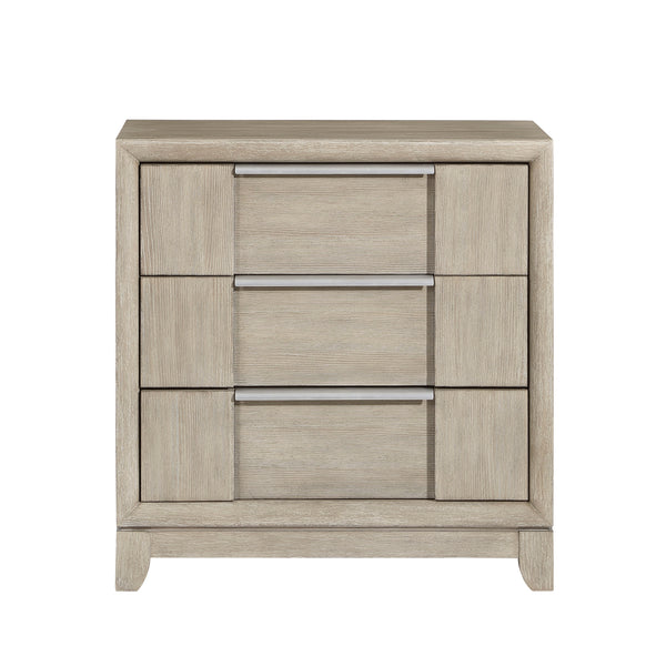 McKewen Light Gray Nightstand