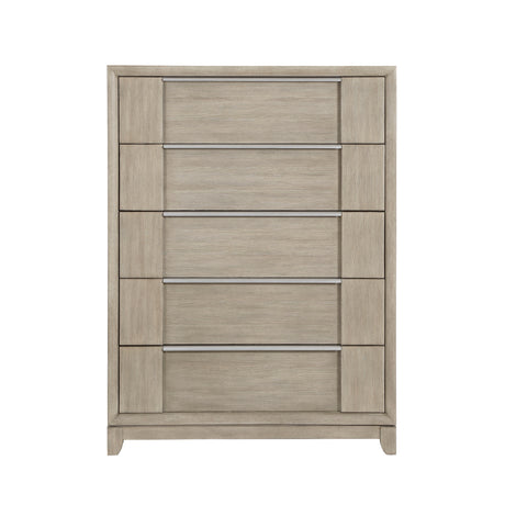 McKewen Light Gray Chest from Homelegance - Luna Furniture