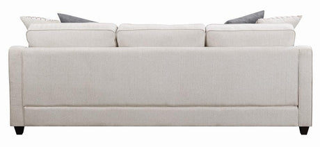 Mcloughlin Platinum Upholstered Sectional from Coaster - Luna Furniture