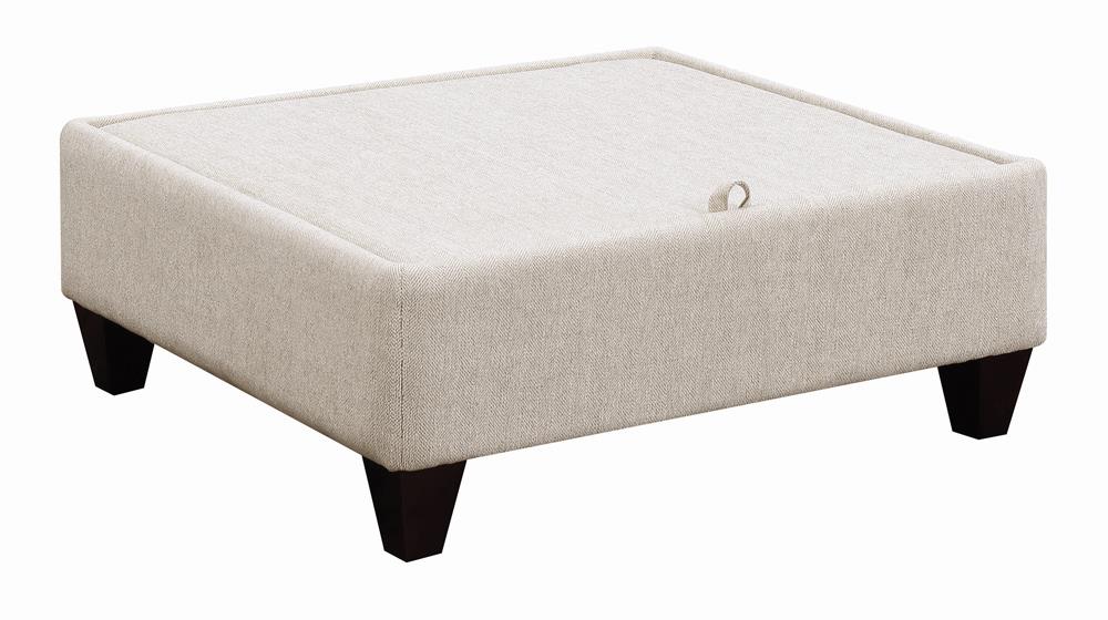 Mcloughlin Platinum Upholstered Sectional from Coaster - Luna Furniture