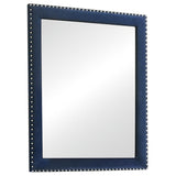 Melody Pacific Blue Rectangular Upholstered Dresser Mirror (Mirror Only) from Coaster - Luna Furniture