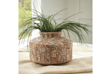 Meltland Natural/Black Vase from Ashley - Luna Furniture