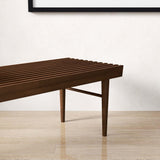 Mia Brown Bench from Midinmod - Luna Furniture