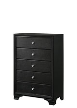 Micah Black LED Upholstered Panel Youth Bedroom Set from Crown Mark - Luna Furniture