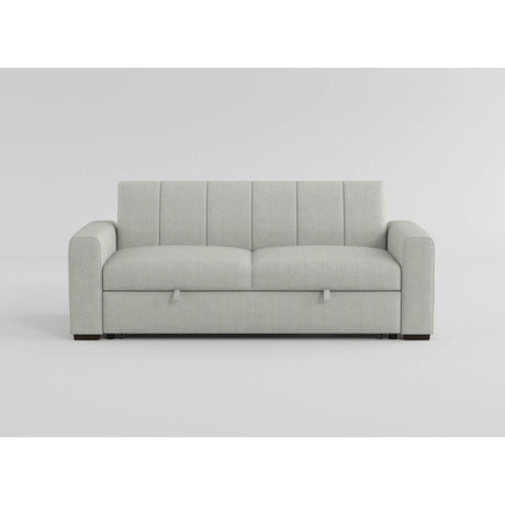 Michah Light Gray Convertible Sofa with Pull-out Bed from Homelegance - Luna Furniture