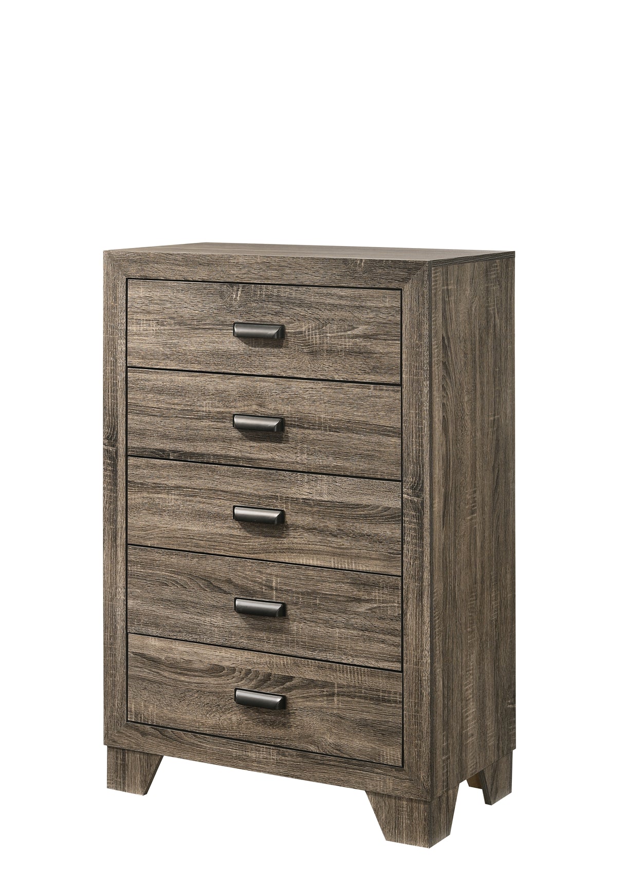 Millie Brownish Gray Panel Bedroom Set from Crown Mark - Luna Furniture