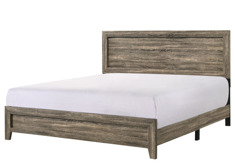 Millie Brownish Gray Panel Bedroom Set from Crown Mark - Luna Furniture