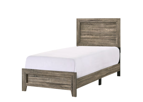 Millie Brownish Gray Panel Youth Bedroom Set from Crown Mark - Luna Furniture
