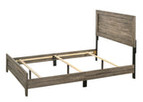 Millie Brownish Gray Queen Panel Bed from Crown Mark - Luna Furniture