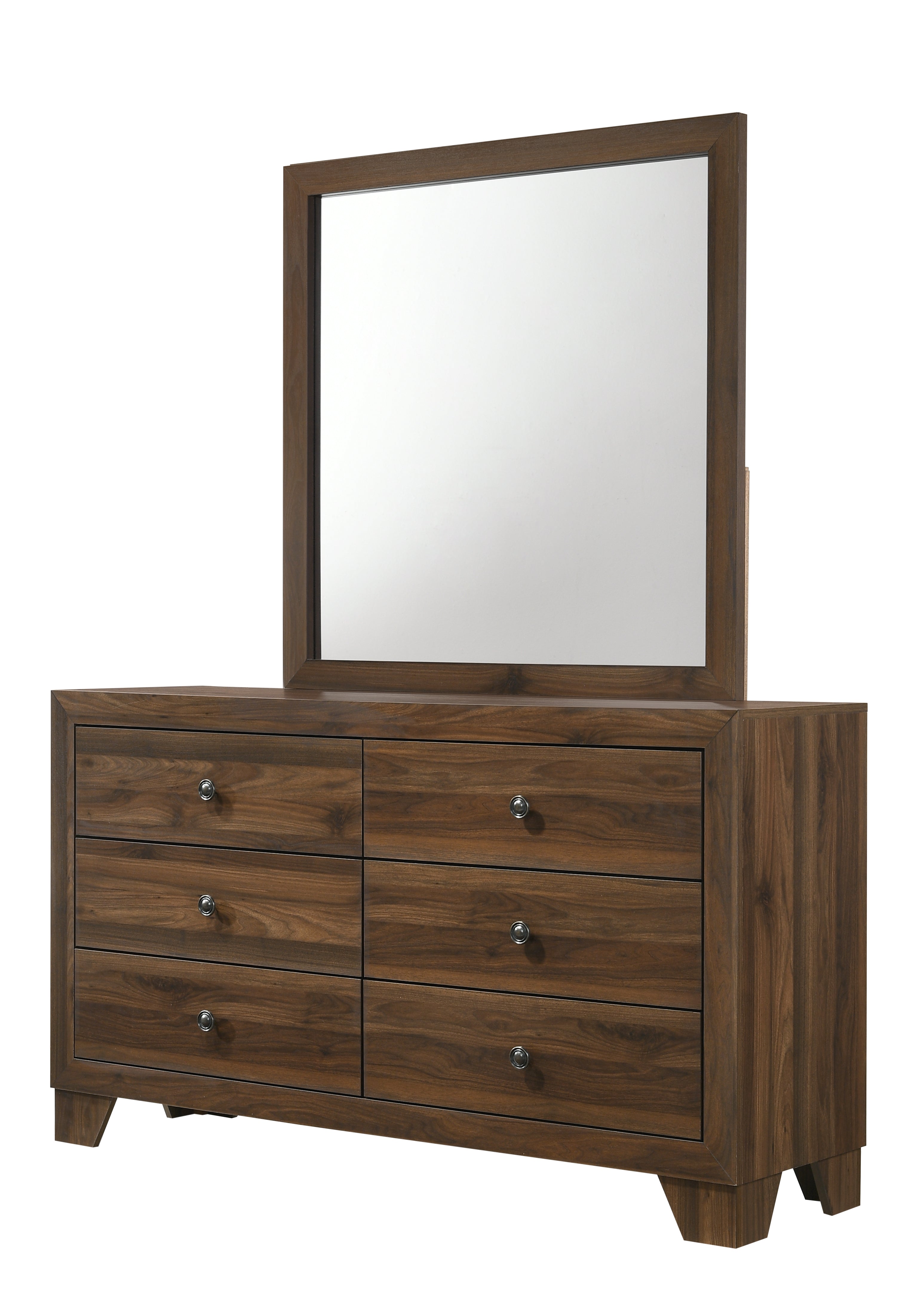 Crown Mark Millie Cherry Brown Dresser - Luna Furniture