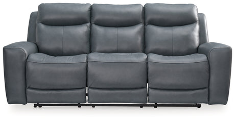Mindanao Steel Power Reclining Sofa from Ashley - Luna Furniture