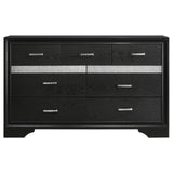 Miranda Black 4-Piece Queen Platform Storage Bedroom Set from Coaster - Luna Furniture