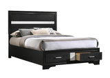 Miranda Black Full Storage Bed from Coaster - Luna Furniture