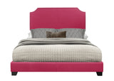 Miranda Pink King Upholstered Bed from Homelegance - Luna Furniture